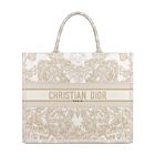 Christian Dior Large Dior Book Tote Golden