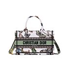 Christian Dior Mini Dior Book Tote With Strap 