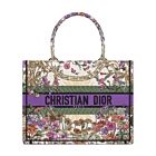 Christian Dior Medium Dior Book Tote Purple