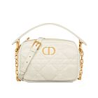 Christian Dior Small Dior Caro Top Handle Camera Bag 