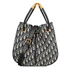 Christian Dior Medium Dior Nolita Bag Dark Blue