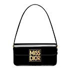 Christian Dior Miss Dior Flap Bag Black