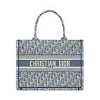 Christian Dior Medium Dior Book Tote Blue