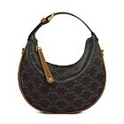 Celine Teen Celine Lulu Bag With Logo Print 120722 Coffee