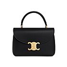 Celine Teen Nino Bag In Shiny Calfskin Black