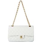Chanel Women's Classic Flap Bag A01112 White