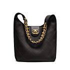 Chanel Hobo Handbag AS5403 Black