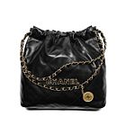 Chanel 22 Small Handbag AS3260 Black