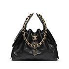 Chanel 25 Small Handbag AS5293 Black