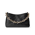 Gucci GG Emblem Small Shoulder Bag 815263 Black