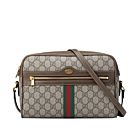 Gucci Ophidia GG Supreme small shoulder bag 517080 Dark Coffee