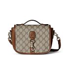 Gucci GG Emblem Mini Shoulder Bag 815211 Coffee