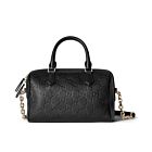 Gucci GG Emblem Small Top Handle Bag 815255 Black