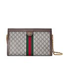 Gucci Ophidia GG medium shoulder bag 503876 Dark Coffee