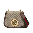 Gucci Medium Shoulder Bag With Round Interlocking G 699210 Dark Coffee