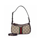 Gucci Ophidia Mini Shoulder Bag Dark Coffee