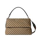 Gucci GG Canvas Large Crossbody Bag 821616 Coffee