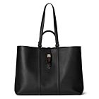 Gucci Large Tote Bag With Web 816753 Black