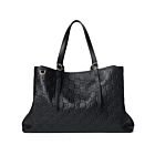 Gucci GG Emblem Large Tote Bag 815213 Black