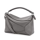 Loewe Large Puzzle Bag In Grained Calfskin 