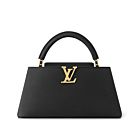 Louis Vuitton Capucines East-West MM M24664 Black