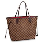 Louis Vuitton Damier Canvas Neverfull N41359 Brown