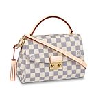 Louis Vuitton Croisette Damier Azur Canvas Bag White M41581