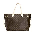 Louis Vuitton Monogram Neverfull M40157 Brown