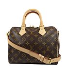 Louis Vuitton monogram speedy M40390 Brown