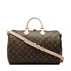 Louis Vuitton monogram speedy M40393 Brown