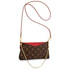 Louis Vuitton Pallas Clutch M41638 Red