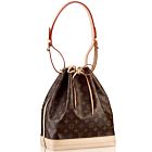 Louis Vuitton Monogram Canvas Petit Noe Bag M42224 Brown