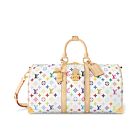 Louis Vuitton LV X TM Keepall Bandouliere 45 M13742 White