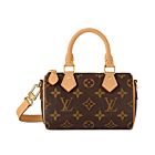 Louis Vuitton Nano speedy bag Brown