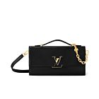 Louis Vuitton Wallet On Chain Capucines M12143 Black