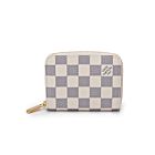 Louis Vuitton Zippy Coin Purse N63069 White