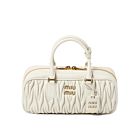 Miumiu Arcadie Matelasse Nappa Leather Bag 