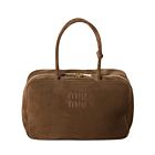 Miumiu Suede Beau Bag Coffee