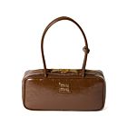 Miumiu Beau Naplak Patent Leather Bag 
