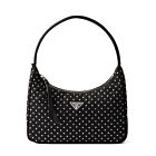 Prada Re-Edition Re-Nylon Mini Bag With Studs 1BC515 Black