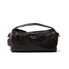 Prada Nappa Leather Shoulder Bag 2VH188 Dark Coffee