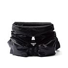 Prada Leather Shoulder Bag 2VD062 Black