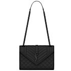 Saint Laurent Envelope Medium Bag 487206 Black