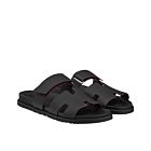 Hermes Unisex Chypre Sandal Black