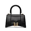 Balenciaga Hourglass XS Top Handle Bag Black