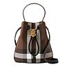 Burberry Mini TB Bucket Bag Coffee