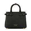 Burberry The Banner Small Leather Bag Black