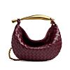 Bottega Veneta Sardine With Chain Mauve