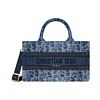Christian Dior Mini Dior Book Tote Blue