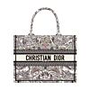 Christian Dior Medium Dior Book Tote Gray